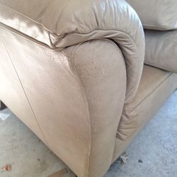 Used Leather couch & love seat. 