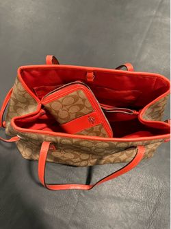 Coach purse and wallet