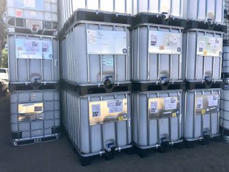 Food Grade 275 Gallon IBC totes / water storage containers