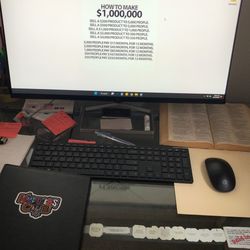 HP Slim desktop PC Monitor - Great For Design Work !