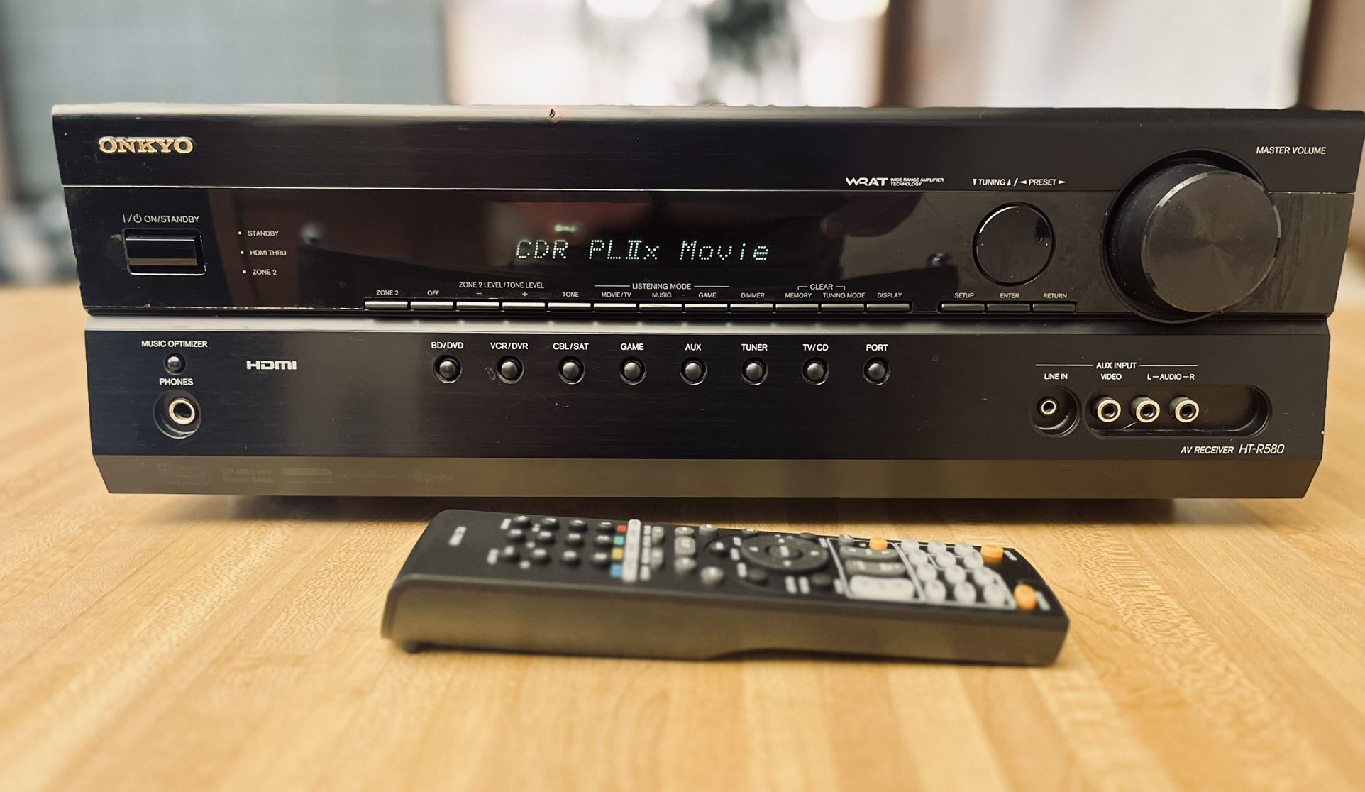 Onkyo HT-R580 7.1 Channel A/V Receiver w/ Remote