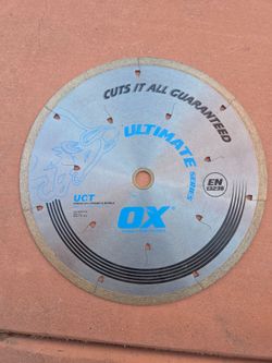 Ox ceramic, porcelain and marble diamond blade