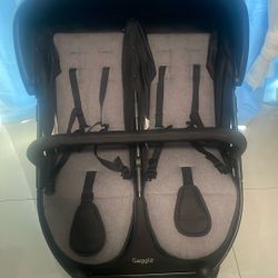 Double wide stroller
