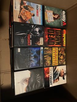 Random DVDs $60