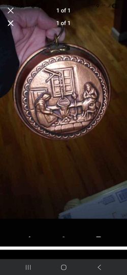 Vintage copper decor