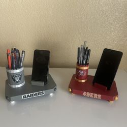 Desk Organizer Phone & Pen Holder (Tulare)