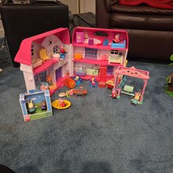 BIG Home With Furniture, Peppa Pig Characters, New Characters, Furniture SEE DESCRIPTION