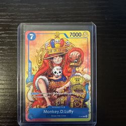 Luffy 2nd Anniversary Stamped Promo