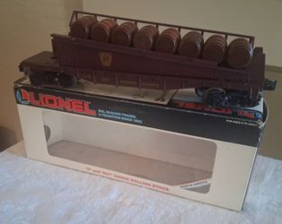 Lionel 6-16317 O Gauge Pennsylvania Barrel Ramp Car LN/Box