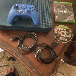 Microsoft Xbox one S  Deep Blue  Edition Bundle