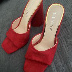 New Red Liliana Heels 