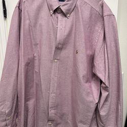 (4) Mens Dry Cleaned Dress Shirts 2XLT