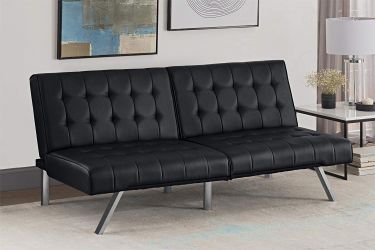 Black bed sofa, like new