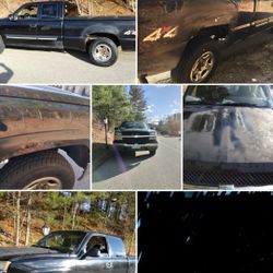 Black Chevy Silverado 1500 