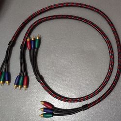 Audioquest YIQ-x 3' RGB Component Audio Video Cable