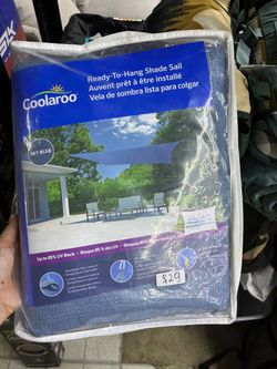 Coolaroo ready to hang shade sail