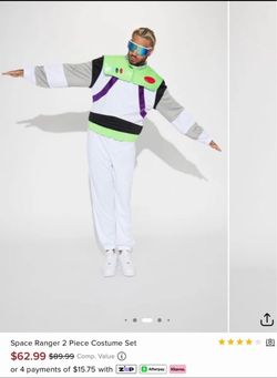 Buzz costume size xl
