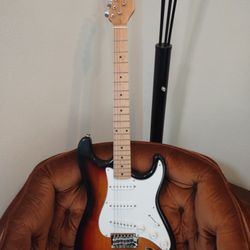 Harmony Rogue S Style Electric Guitar - Sunburst