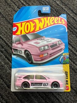 Hot Wheels Pink ‘87 Ford Sierra Cosworth – Brand New | Euro