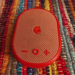 Skullcandy Ounce + Red Portable Bluetooth Speaker USB-C Charging