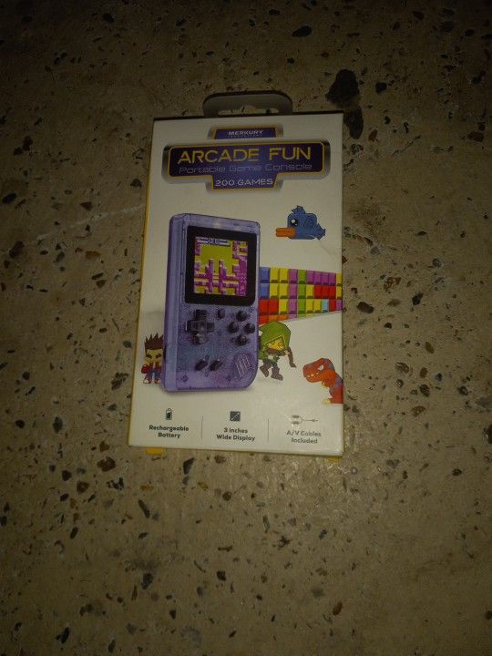 Arcade Fun Portable Game Console