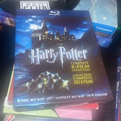 Harry Potter Complete 8-Film Collection Blu-Ray 8-Disc