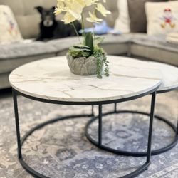 32” Wide Coffee Nesting Tables