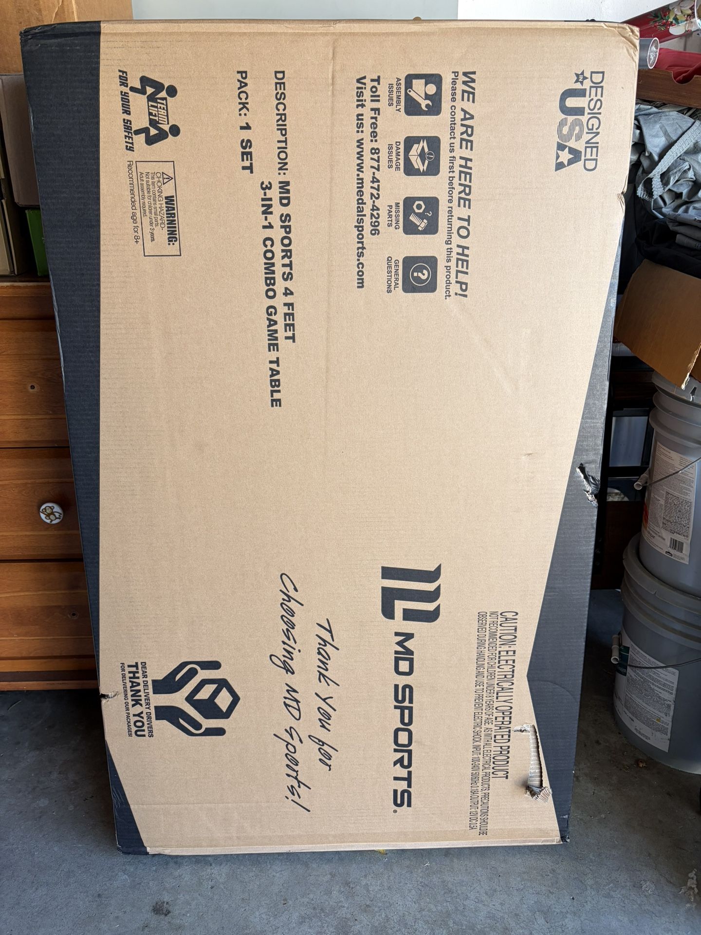 48” Multi Game Table