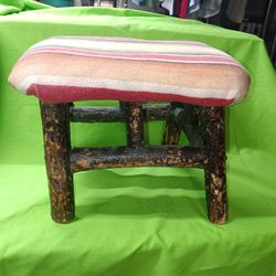Antique Foot Stool Primative