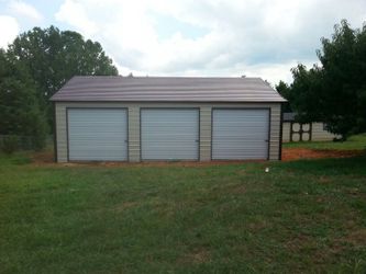Metal garage