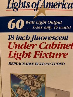 Lights of America 18" Fluorescent Under Cabinet Light