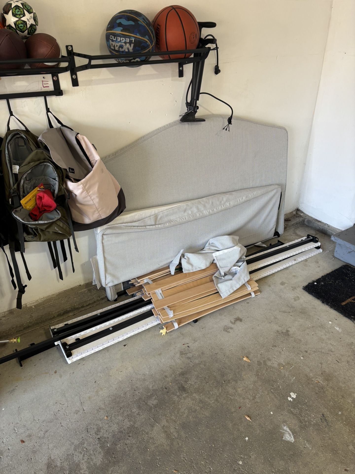 Upholstered Ikea Full-size Bed Frame