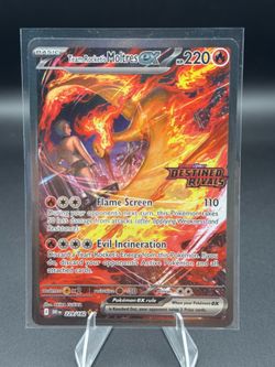 Team Rocket’s Moltres ex 229/182 Stamped NM Pokemon