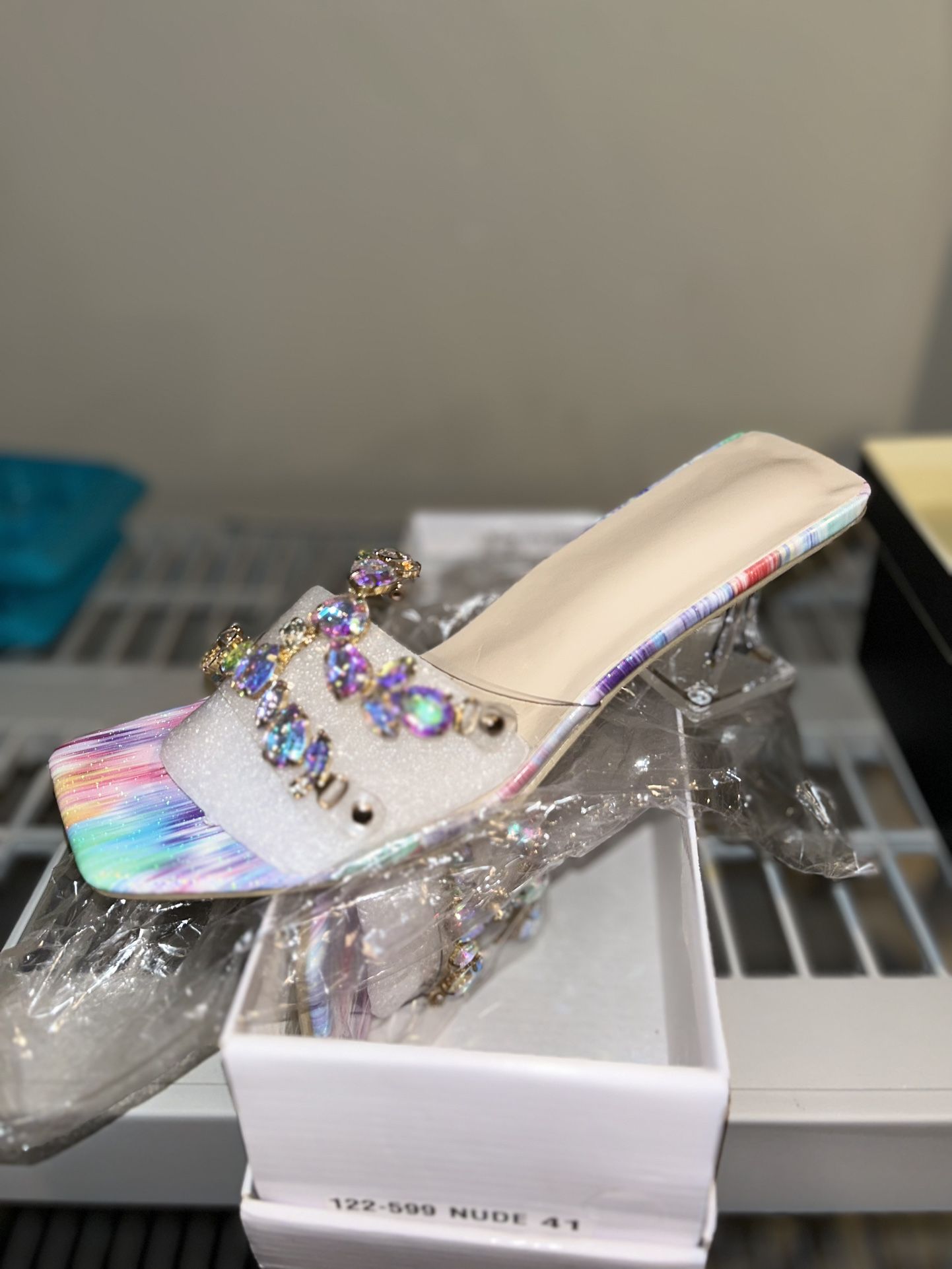Brand New In The Plastic With The Box Women Heels
