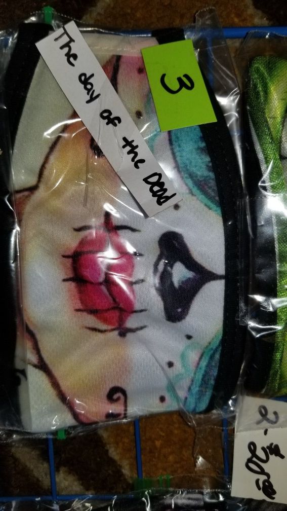 Mask scary doll face