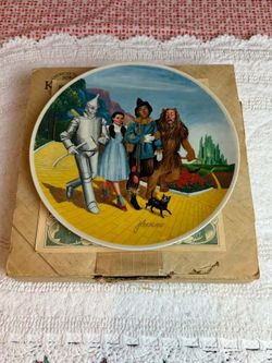 Vintage 1979 Knowles Wizard of Oz "The Grand Finale" 10" Collector Plate COA Box $15 OBO