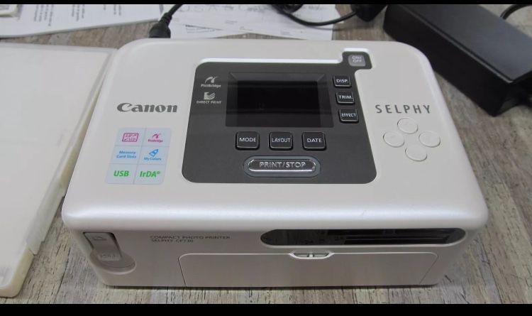 Canon Selphy Cp730 Compact Photo Printer