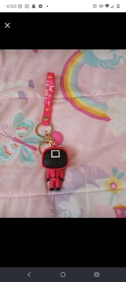 Squid game key ring