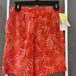 All In Motion Hybrid Orange Shorts Boys Size S (6/7)