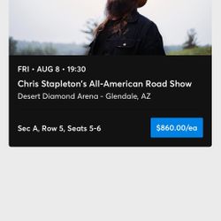 Chris Stapleton All-American Road Show