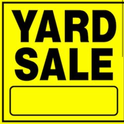 Yard Sale!!!!!🚨
