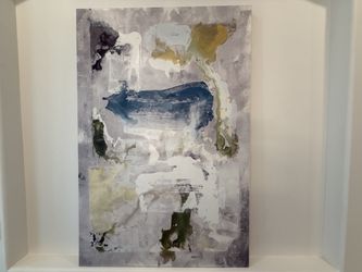 Large Modern Abstract Canvas Wall Art – 60” x 40”