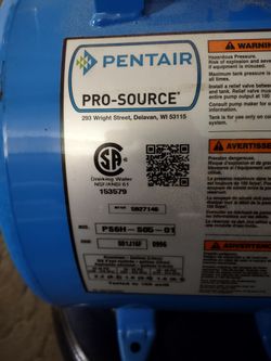 PENTAIR
Expansion Tank