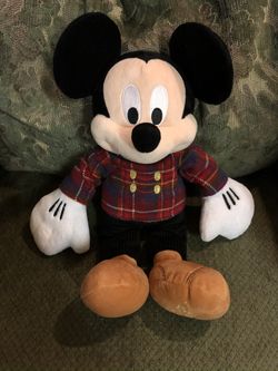 Like New Mickey Mouse Stuffed Plush Disney Store 2013