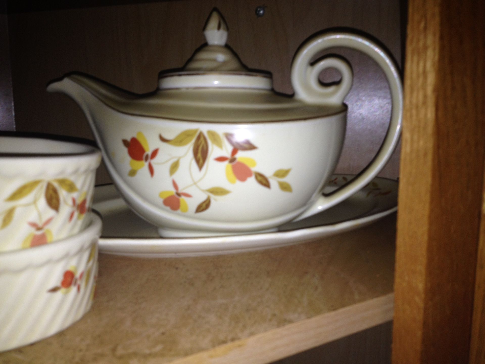antique autumn teapot Only $70 Like New Cond