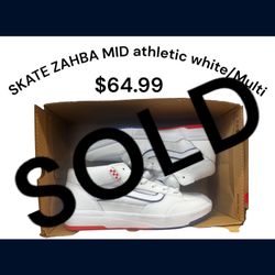 SKATE ZAHBA MID athletic white/ Multi