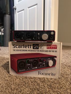 Scarlett Focusrite Interface