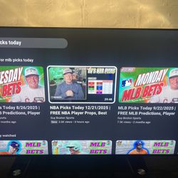 TCL Google Flat Screen 65” And Stand 