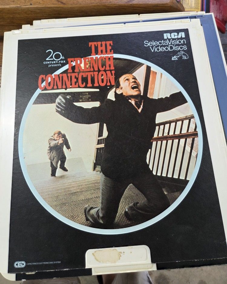 Vintage CED Capacitance The French Connection 1971 20th Century Gene Hackman