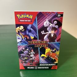 Sealed/New Pokemon TCG Destined Rivals Booster Bundle
